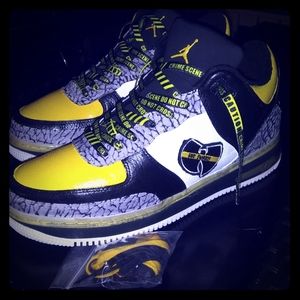 Custom Wutang Jordan 2s-Mens Size 11-1 of 1 custom